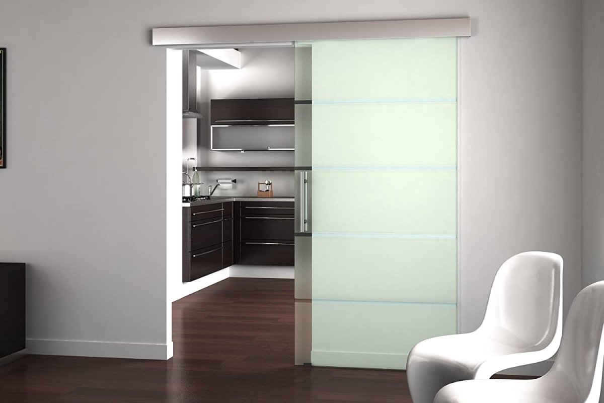 Выдвижная дверь на кухню