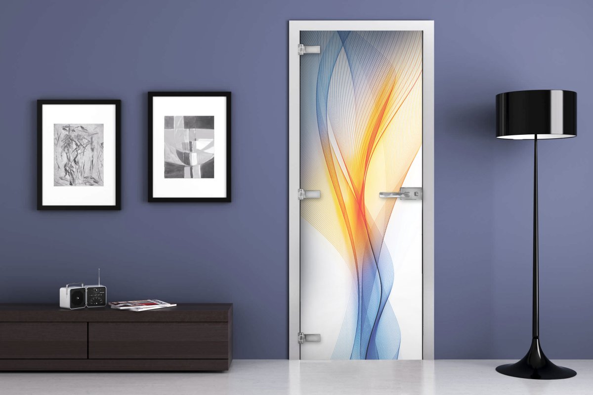 Стеклянные двери межкомнатные