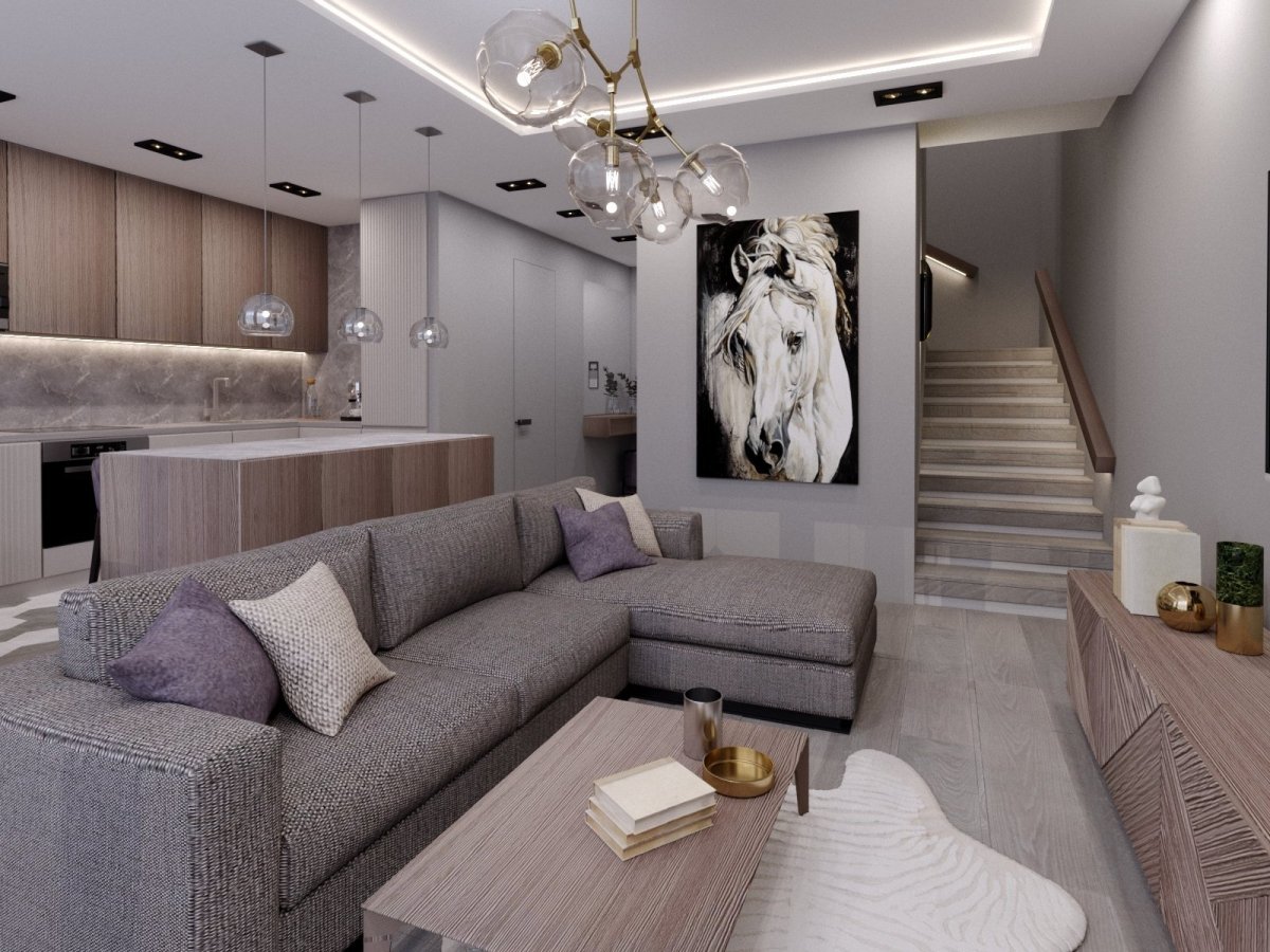 Двухуровневая квартира студия 18 кв