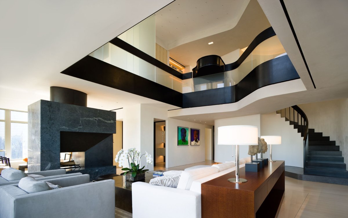 Двухэтажная квартира в Америке