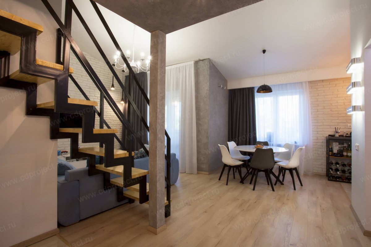 2х уровневая квартира