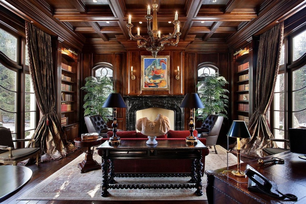 Викторианский стиль в современном интерьере