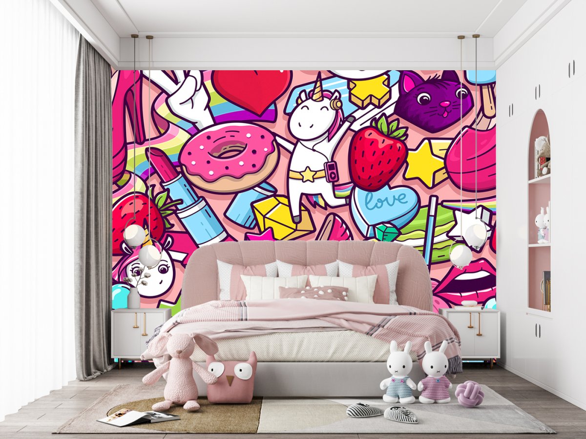 Граффити принт 300х270