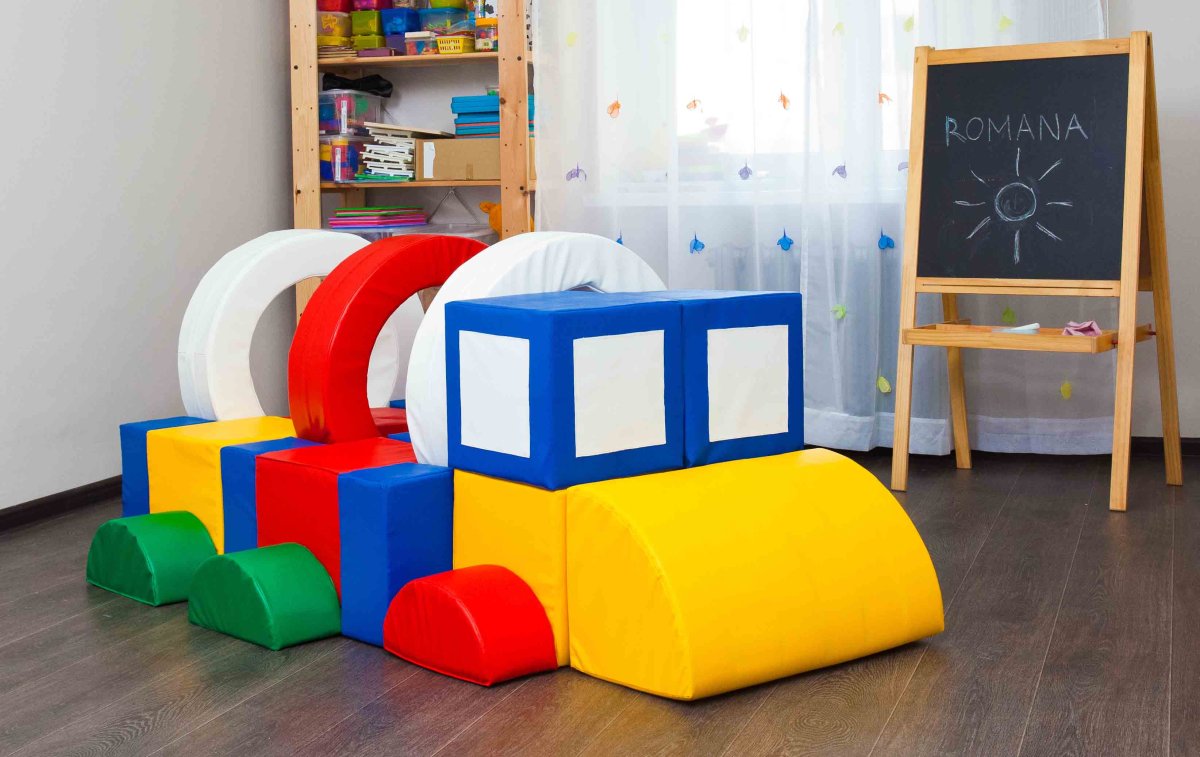 Мягкий игровой комплекс «бензовоз» ДМФ-МК-23.72.00
