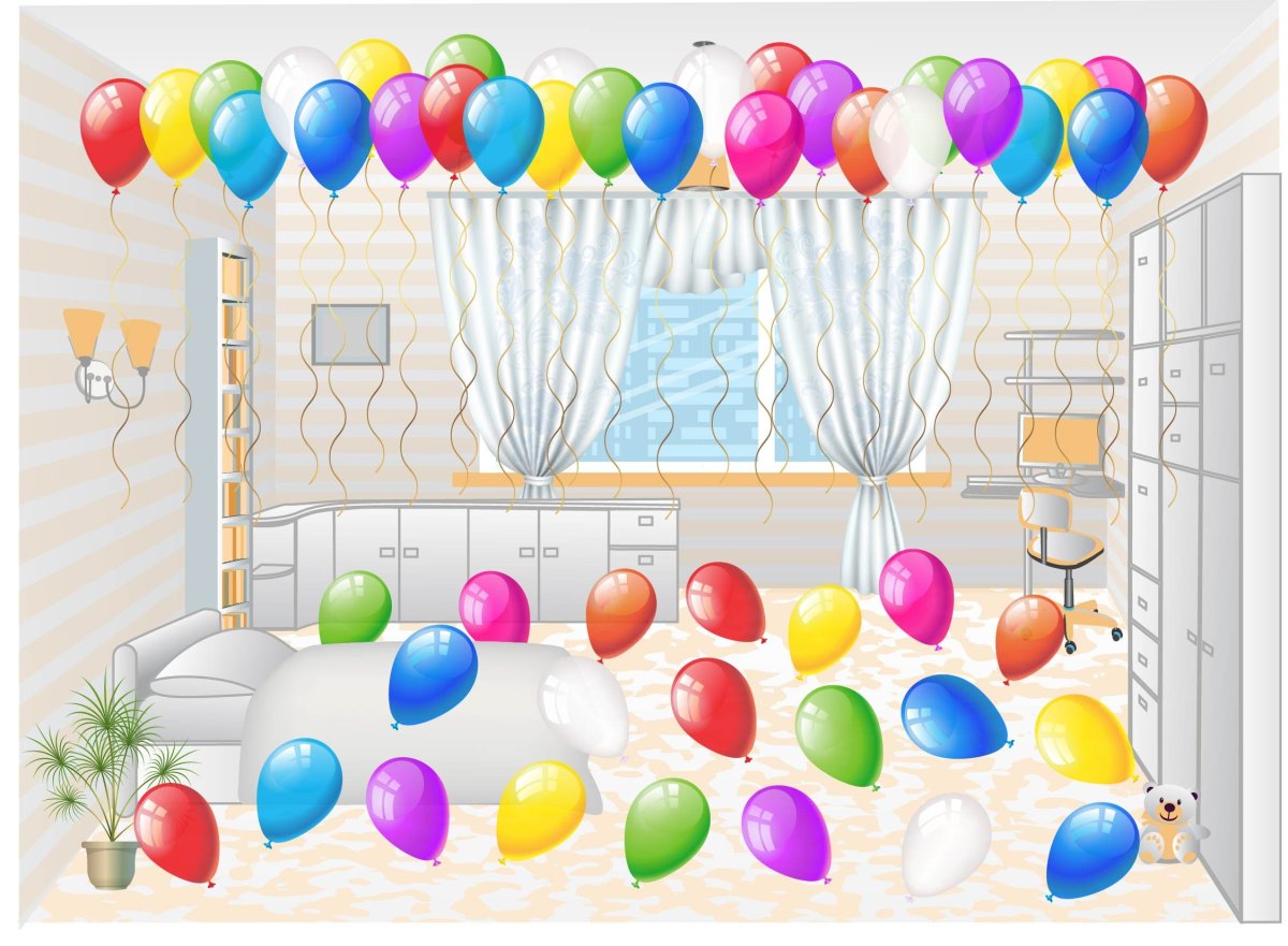 Детская комната для праздника