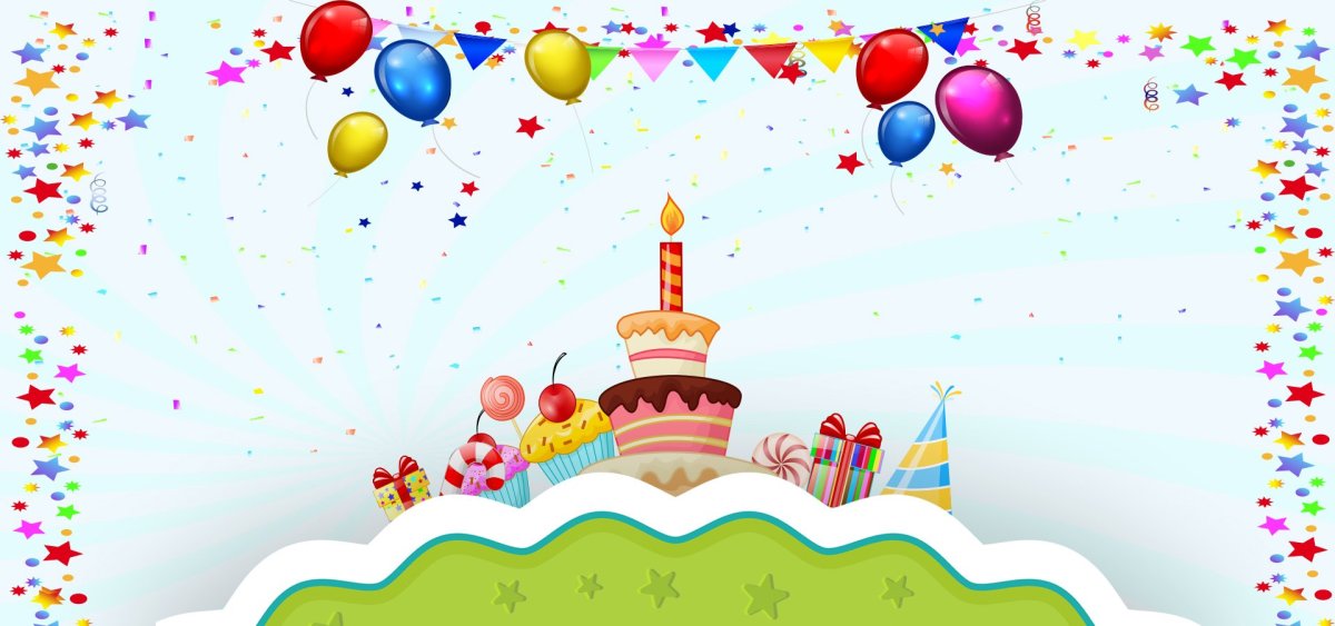 Фоны с днем рождения детские
