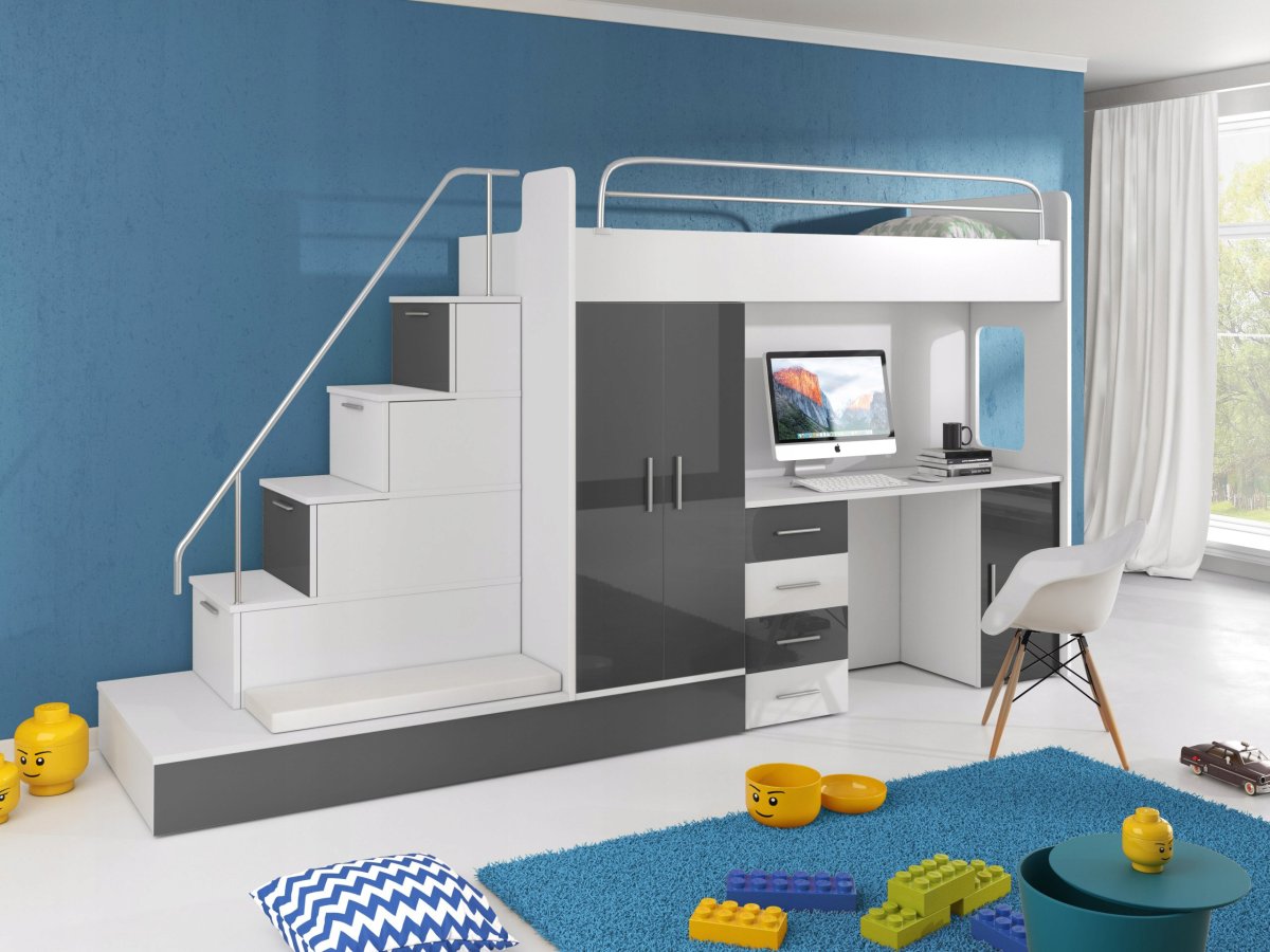 Двухэтажная кровать для детей