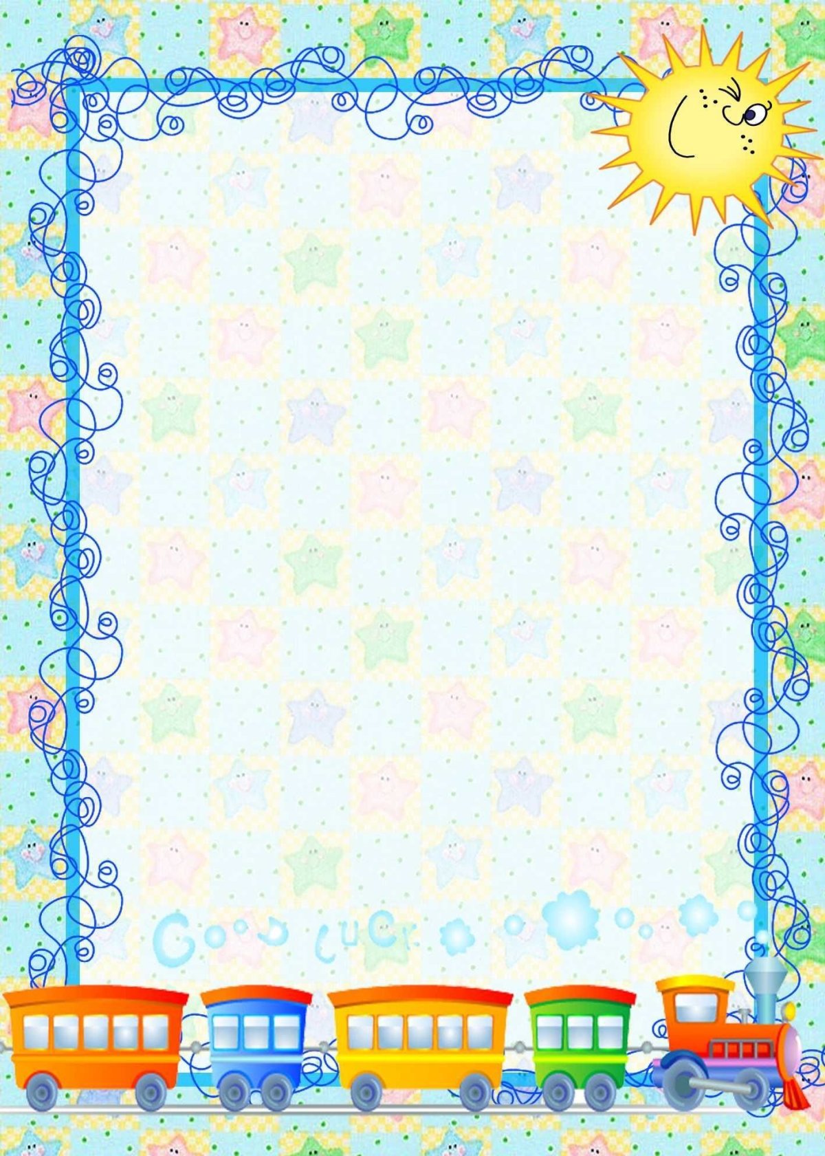 Фон детский сад