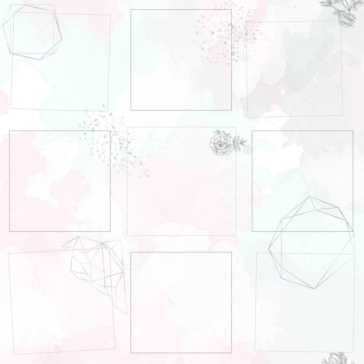 Бесконечная лента Инстаграмм шаблоны