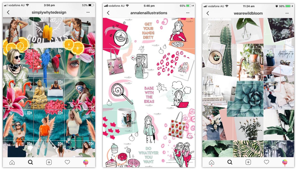 Бесконечная лента в Инстаграм