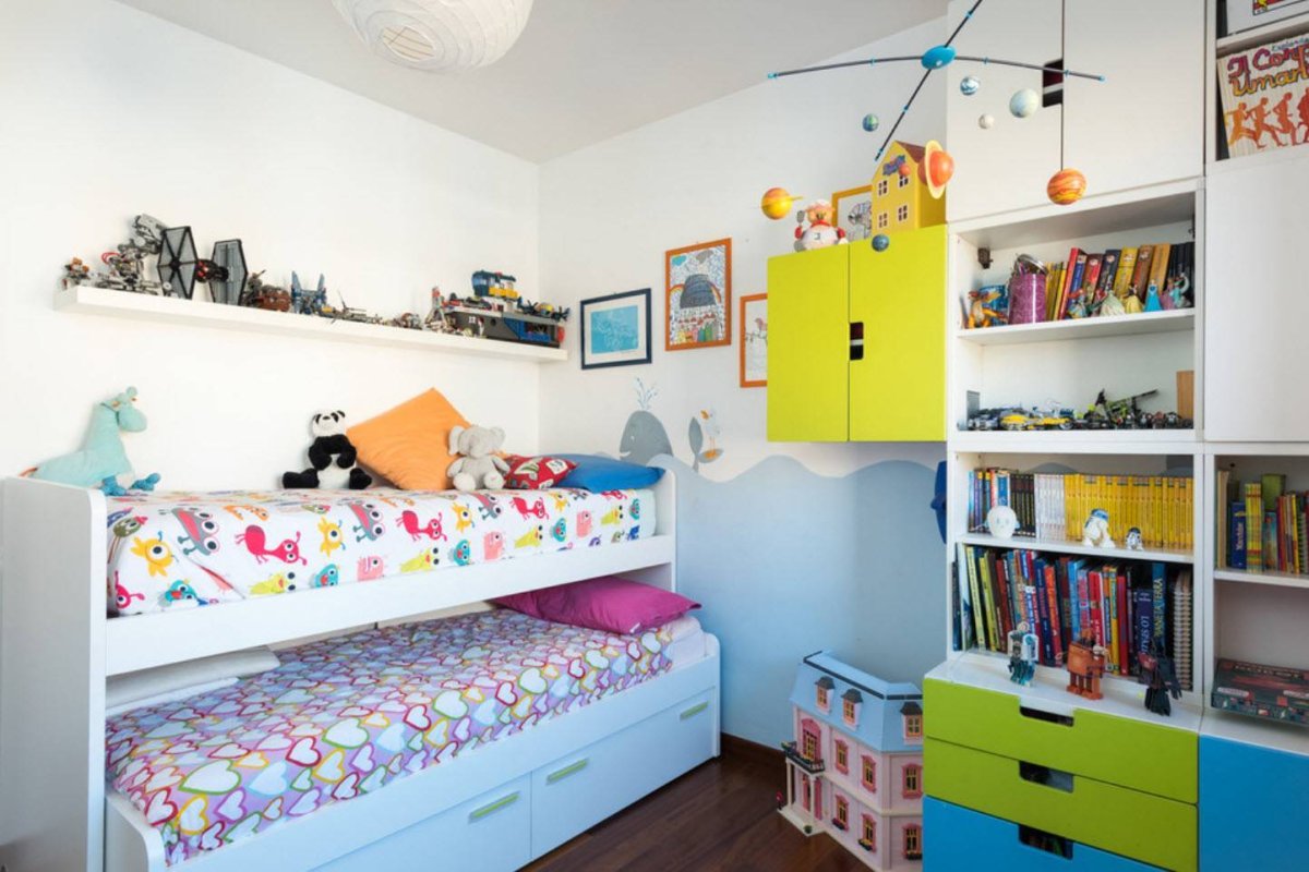 Икеа комната для мальчика и девочки