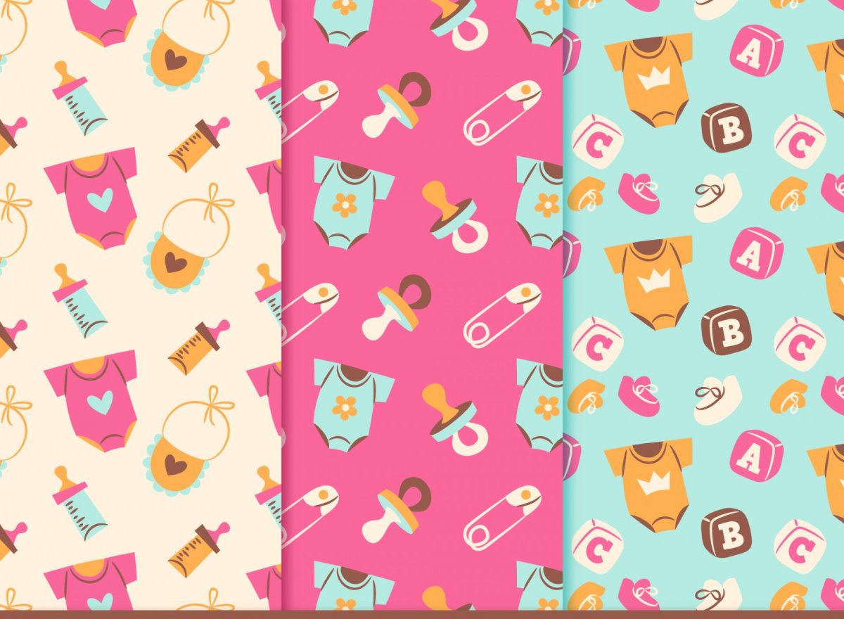 Детский паттерн современный