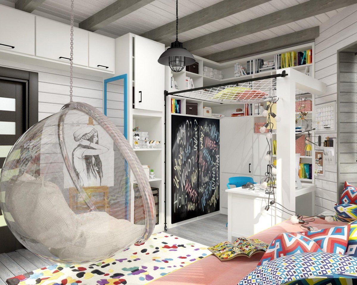 Оригинальные детские комнаты
