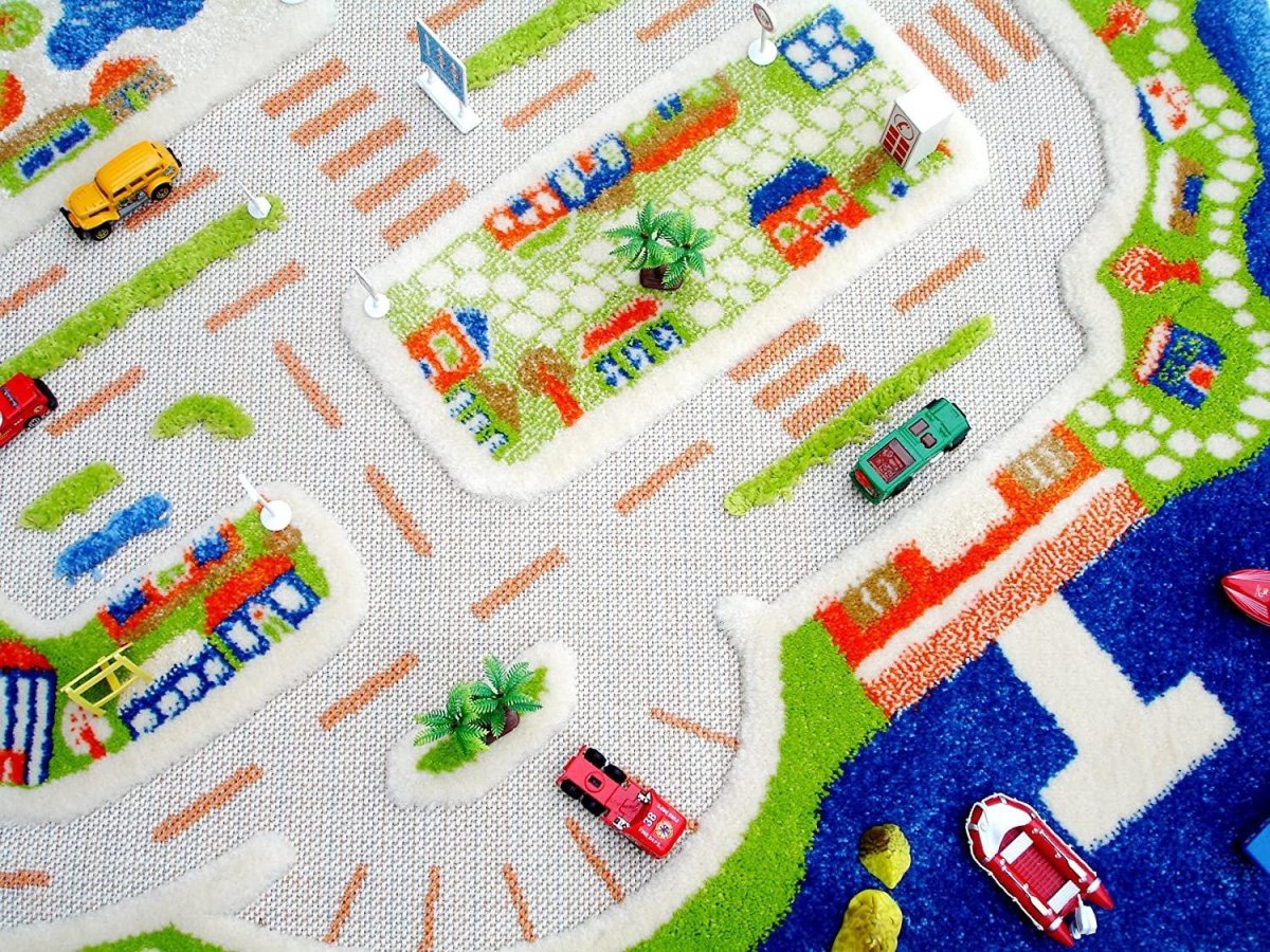 Ковер в детскую для мальчишек