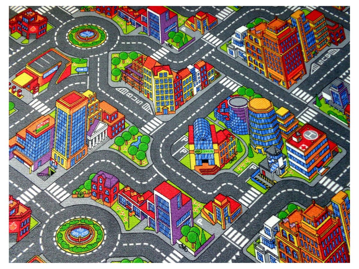 Ковер с дорогой