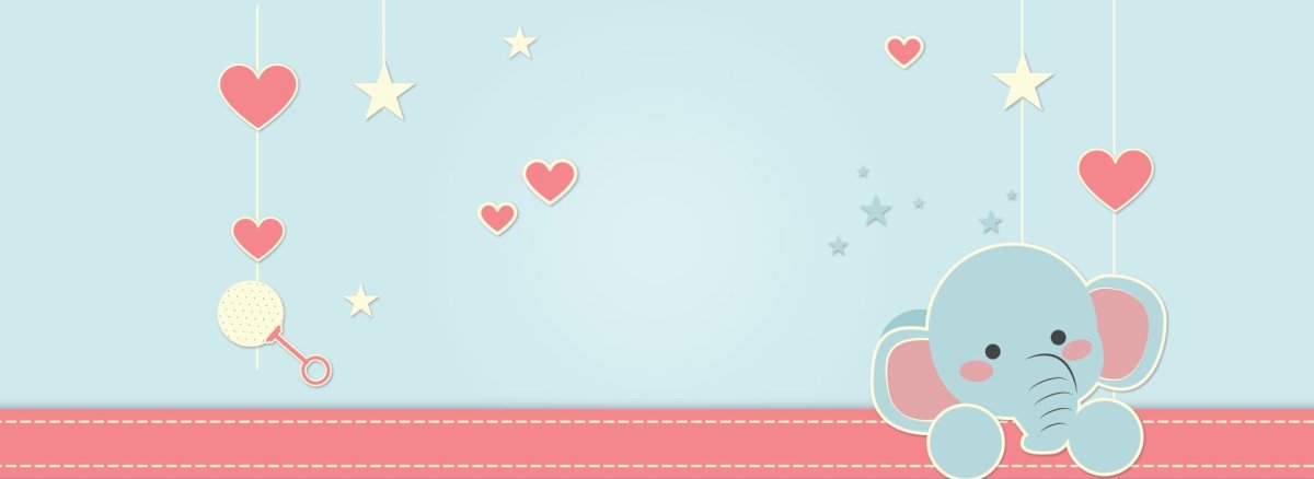 Фон для детской метрики