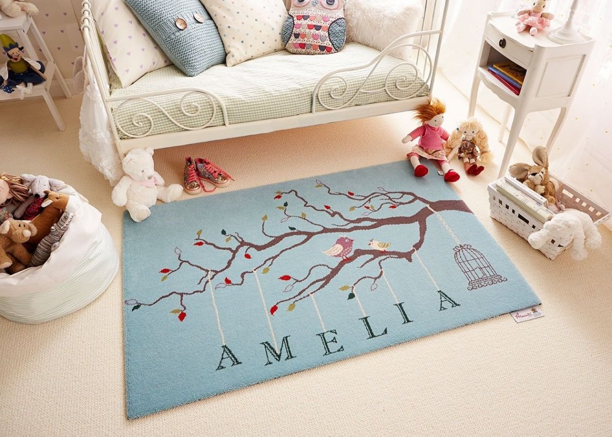 Детский именной ковер