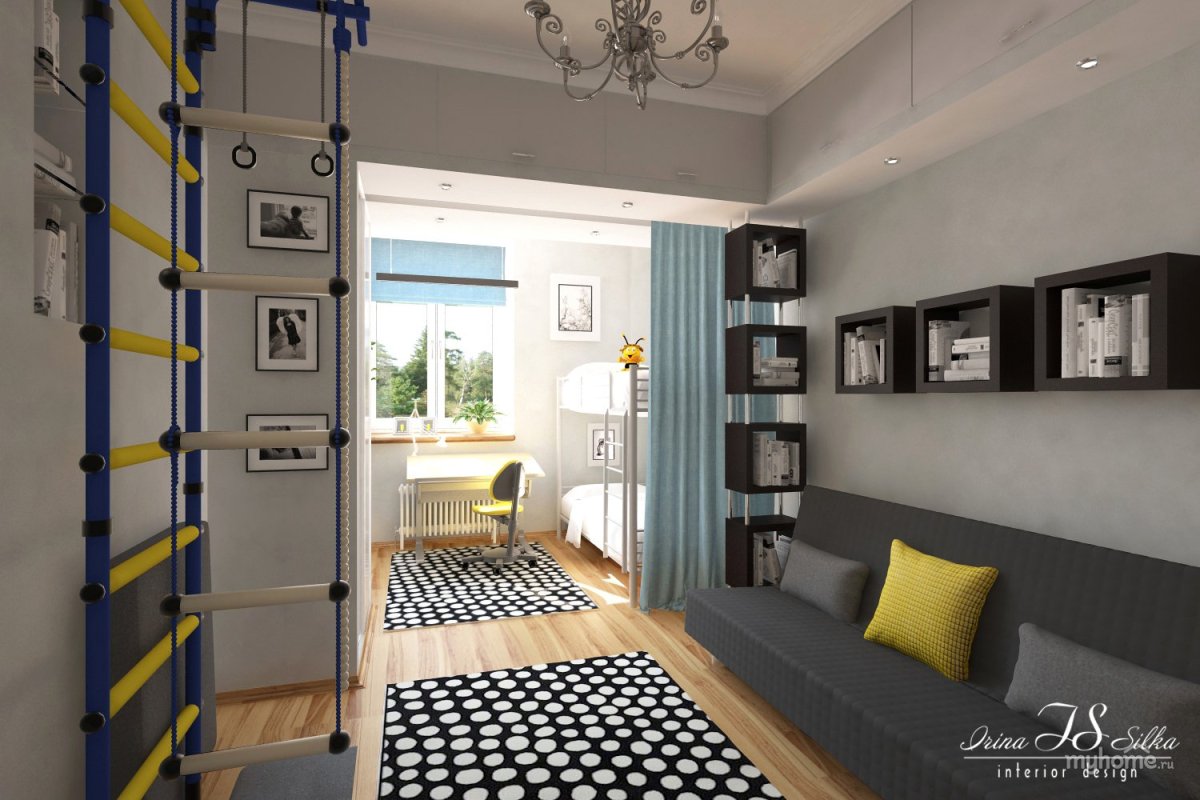 Детская гостиная для мальчика