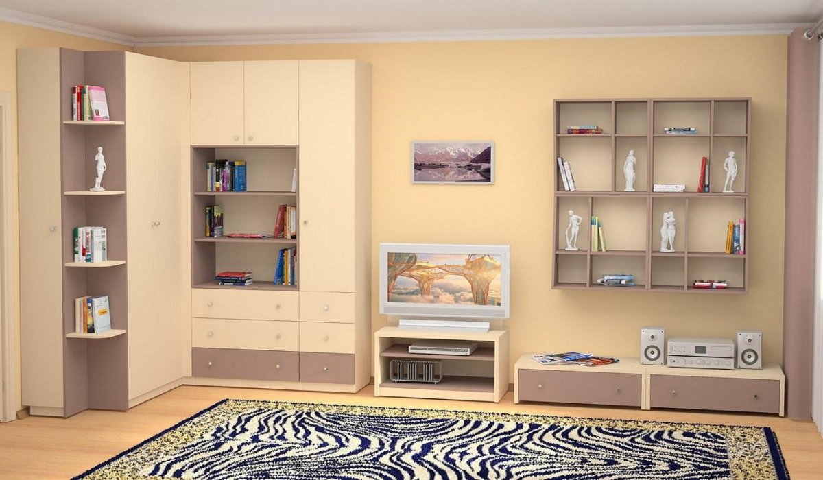 Стенка в комнату подростка девочки