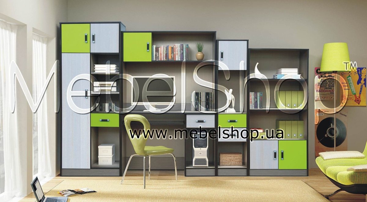 Детская стенка со столом