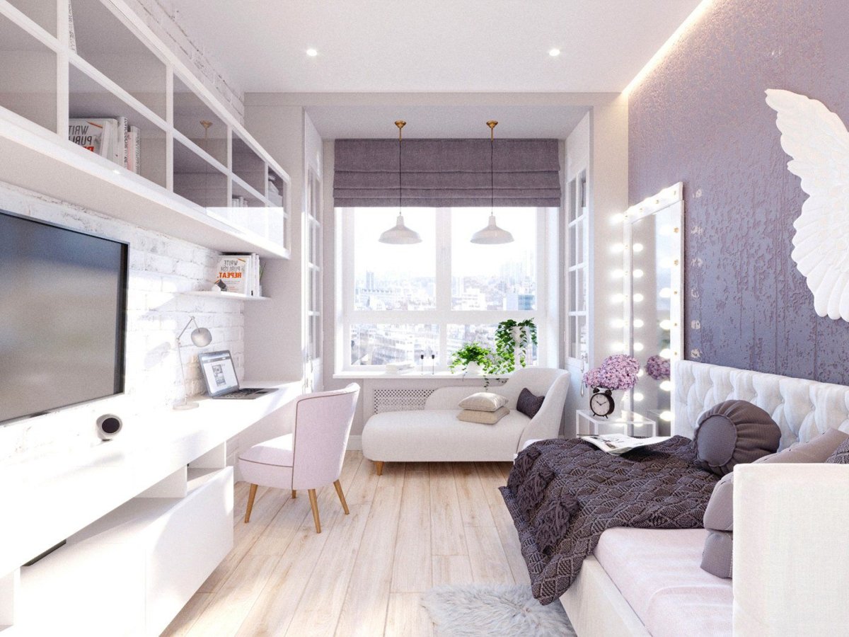 Комнатс девушки молодой