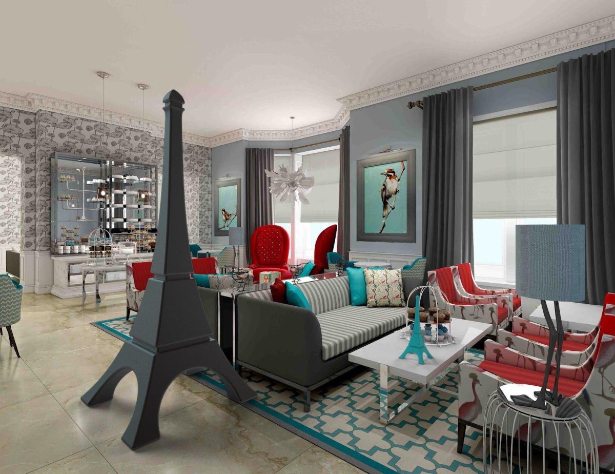 Зал в парижском стиле