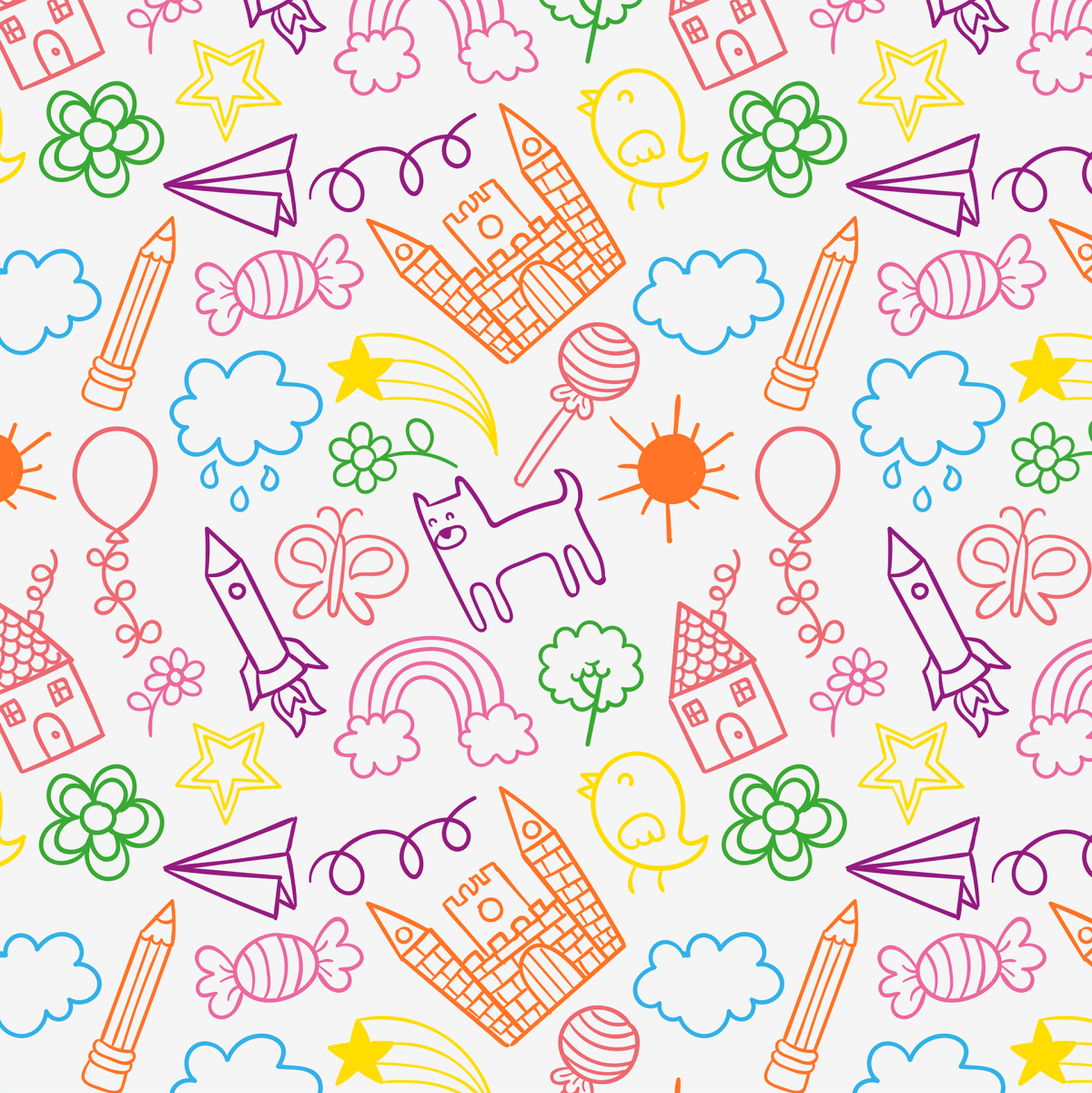 Детский фон