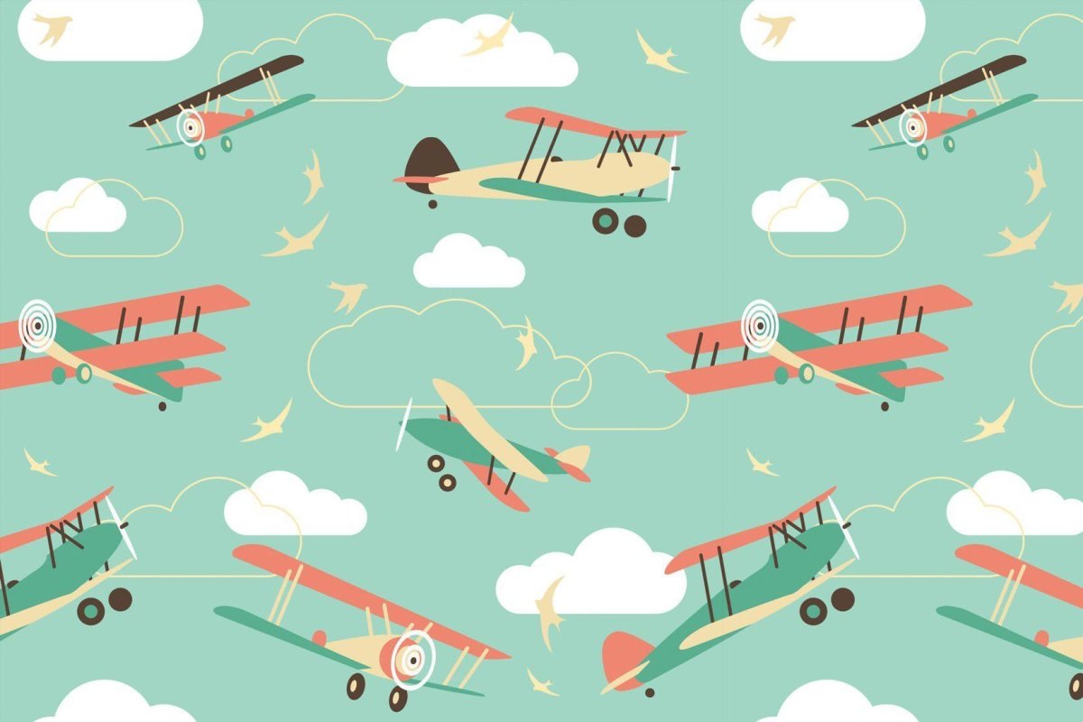 Паттерн самолеты