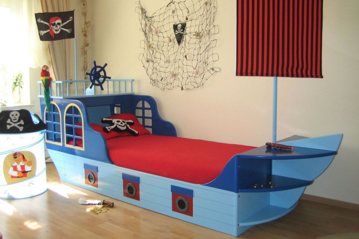 Кровать сани