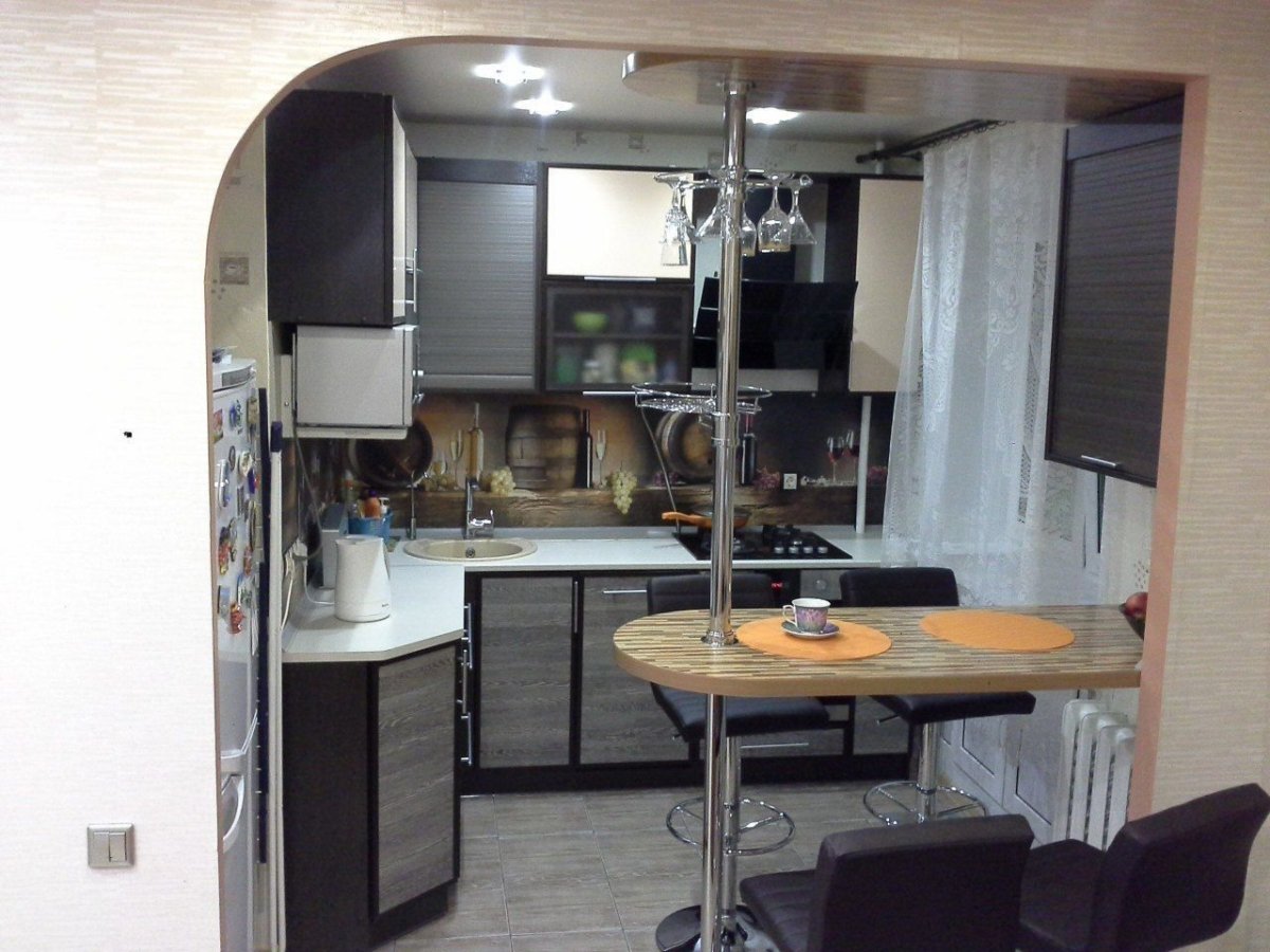 Барная стойка в хрущевке