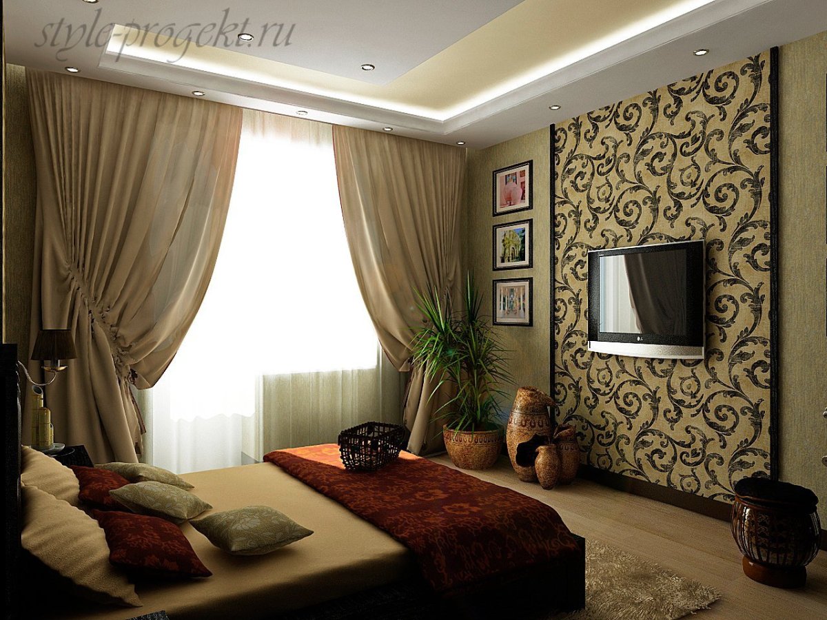 Ремонт зала бюджетный вариант