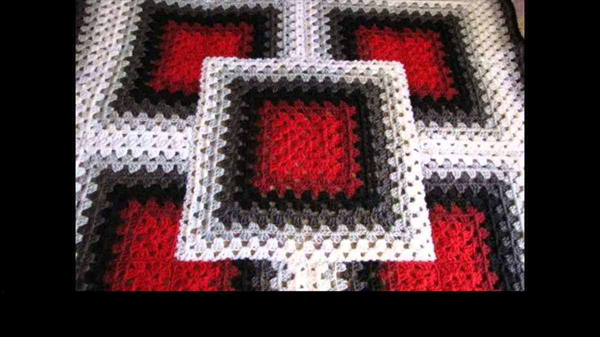 Бабушкин квадрат половик