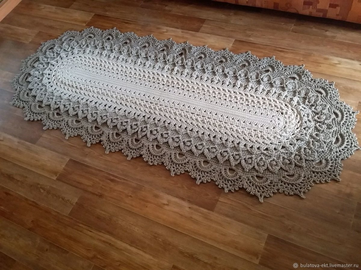 Ковер из полиэфирного шнура 3 мм