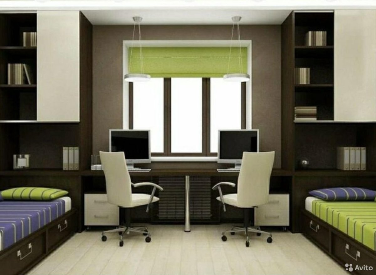 Комната для двух школьников