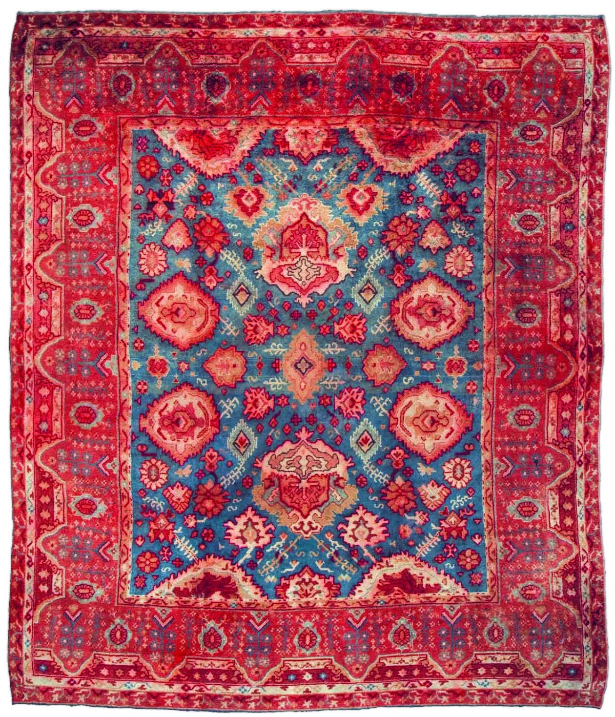 Красный турецкий ковер