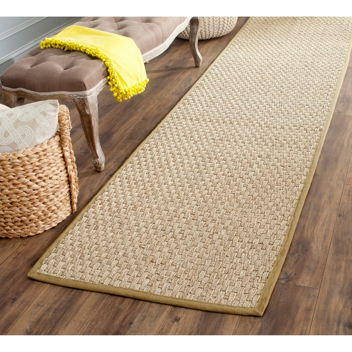 Ковер из джута икеа