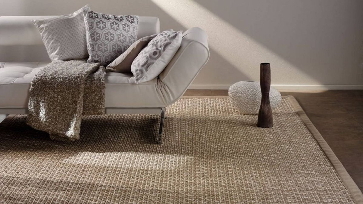 Ковер циновка в интерьере