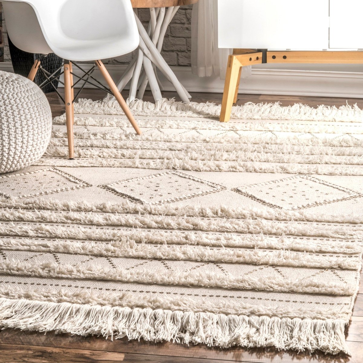 NULOOM Dot Aztec indian Rug 3d модель