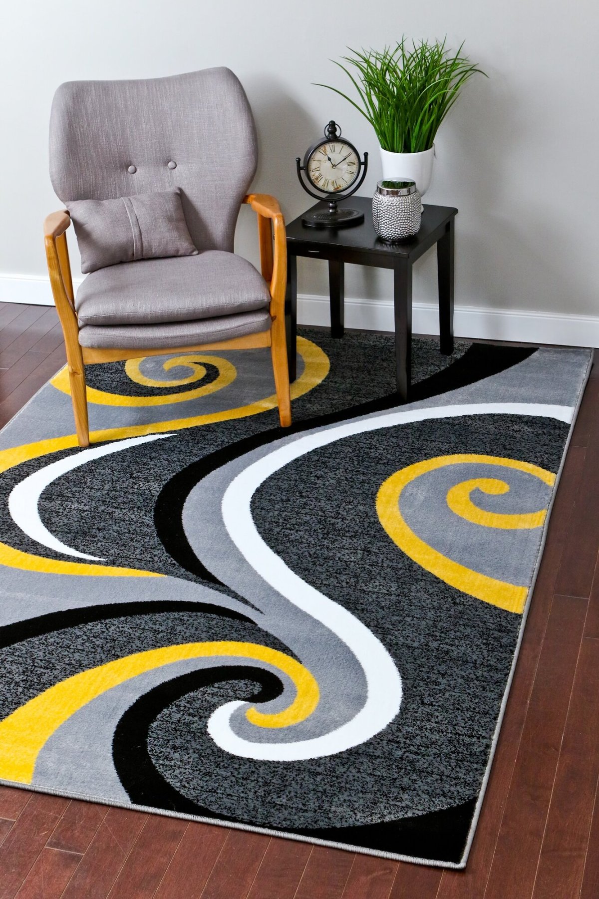 Ковер Gray and Yellow Rug