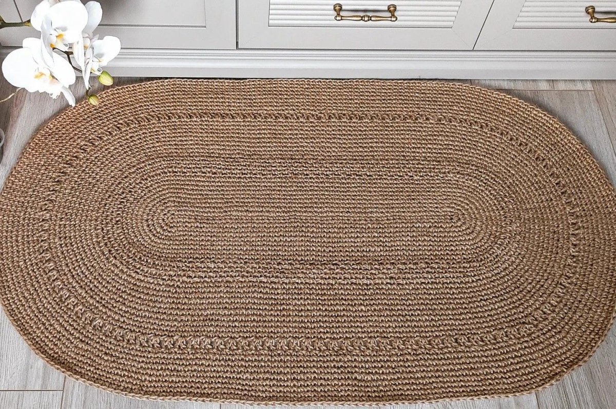 Джутовый ковер