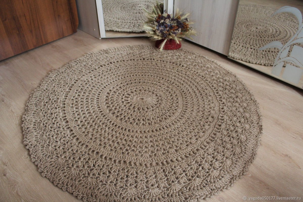 Ковер из джута 130х170