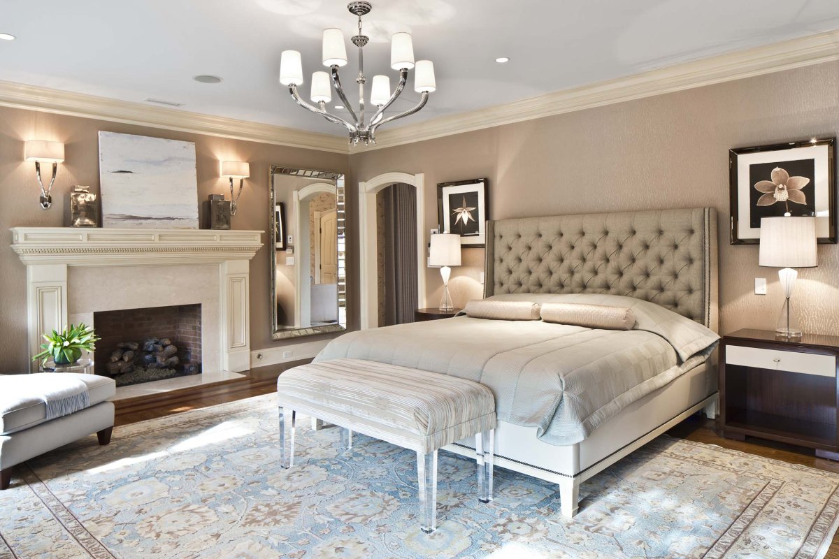 Ковры в спальню классического стиля