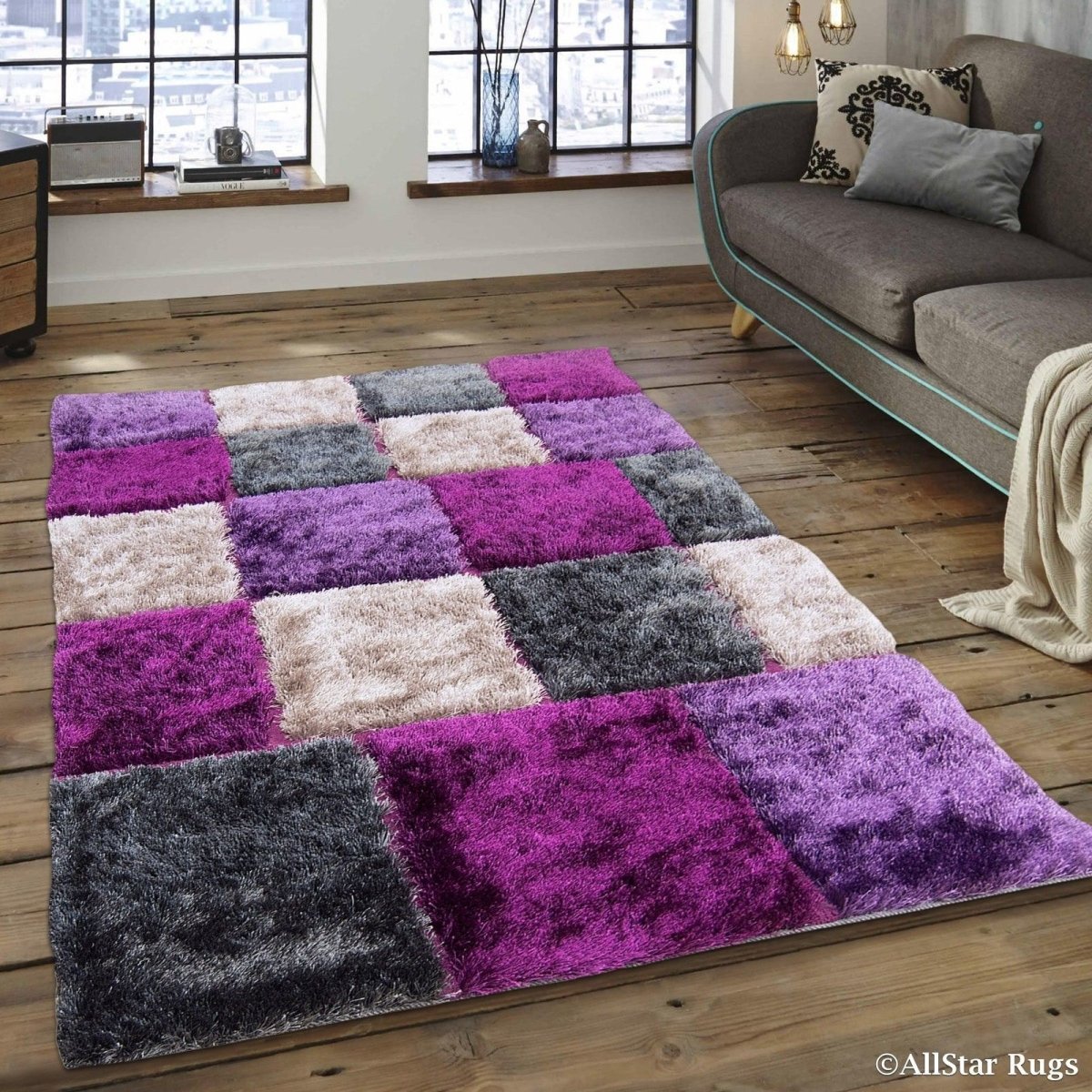 Коврики в фиолетовую гостиную