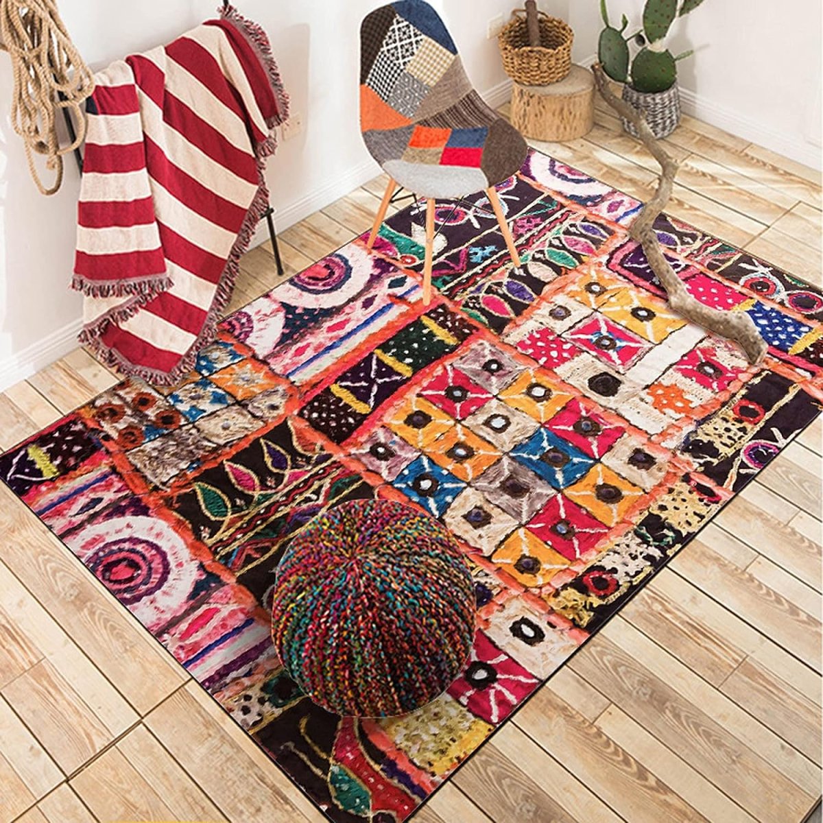 Ковер в стиле пэчворк