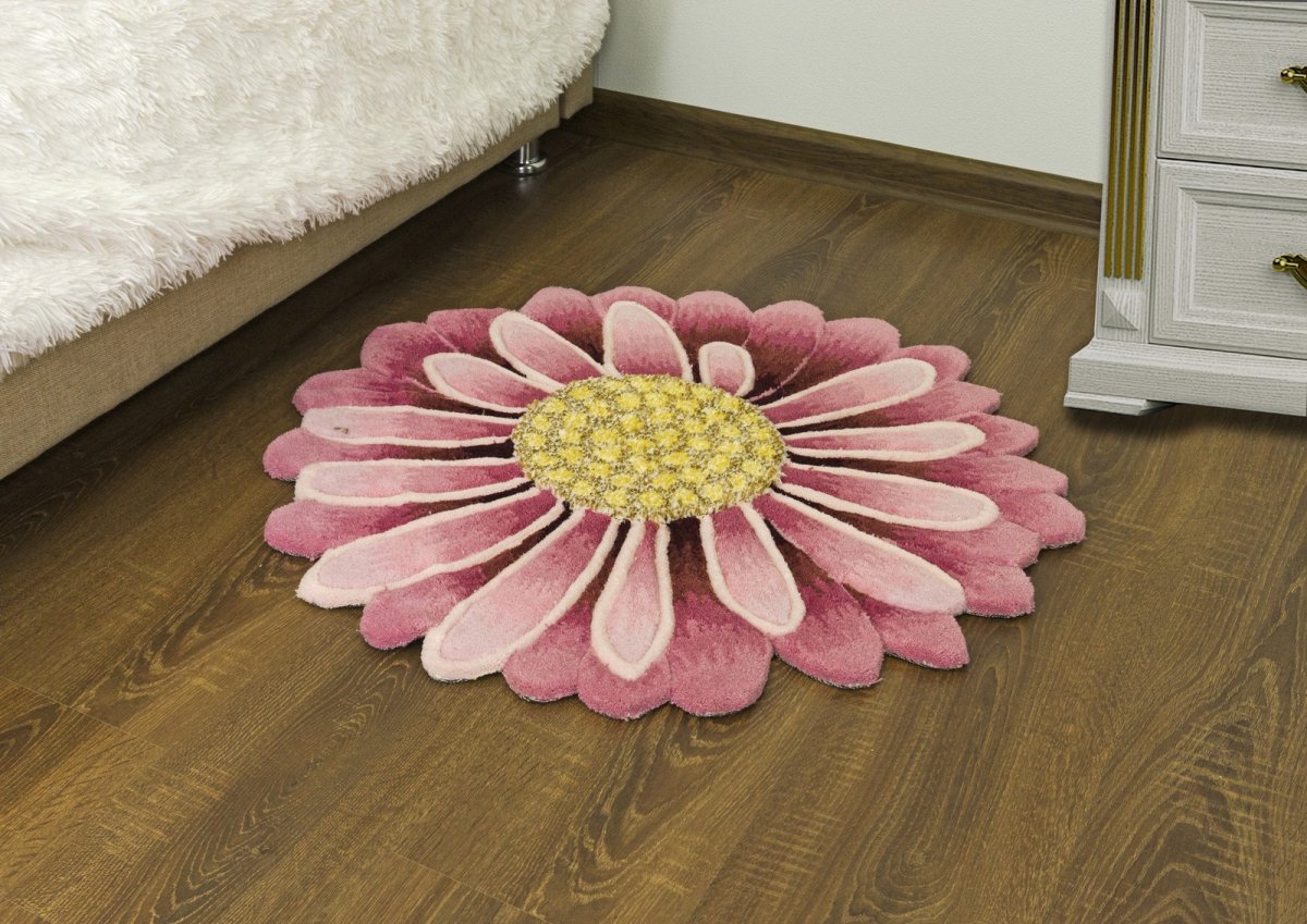 Ковры в виде цветов