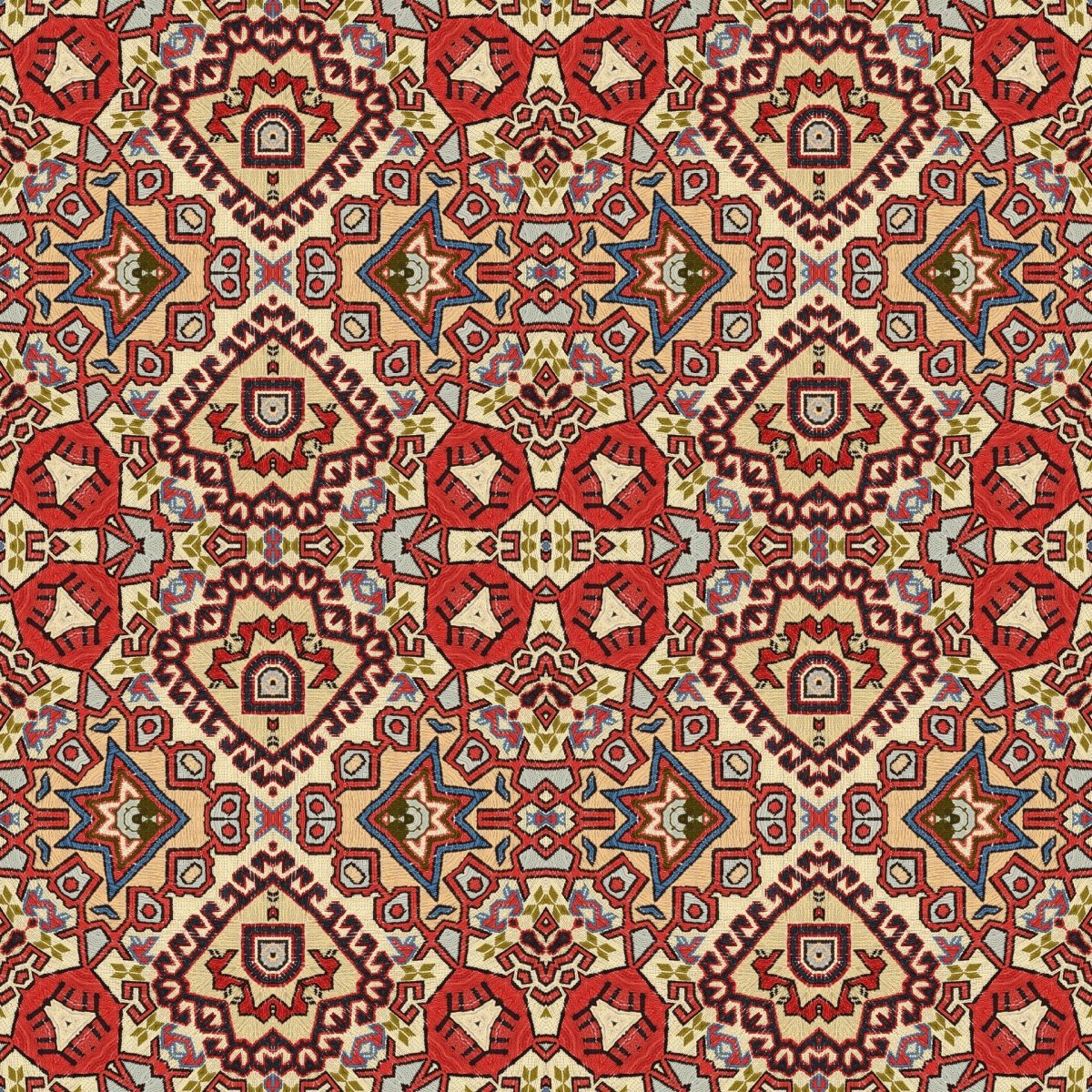 Арабский орнамент на ткани