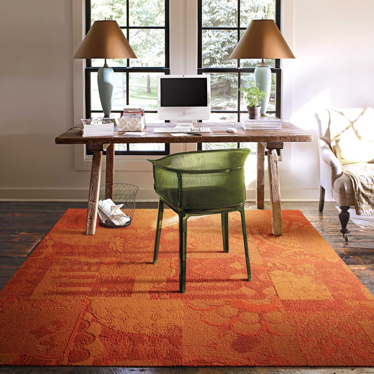 Ковры в офис в интерьере