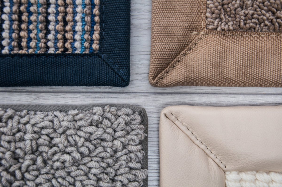 Обработка края ковра