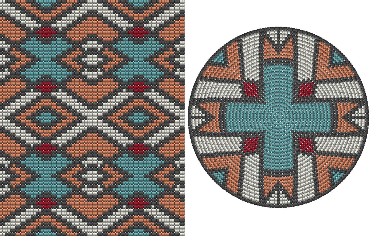 Mochila Wayuu pattern узоры