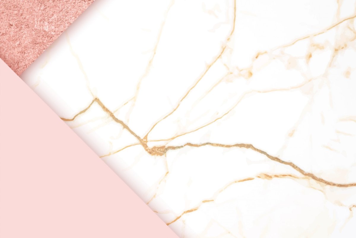 Розовый мрамор с золотом